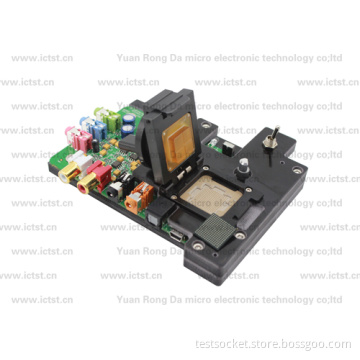 CA0189 test socket audio chip testing BGA testing solution